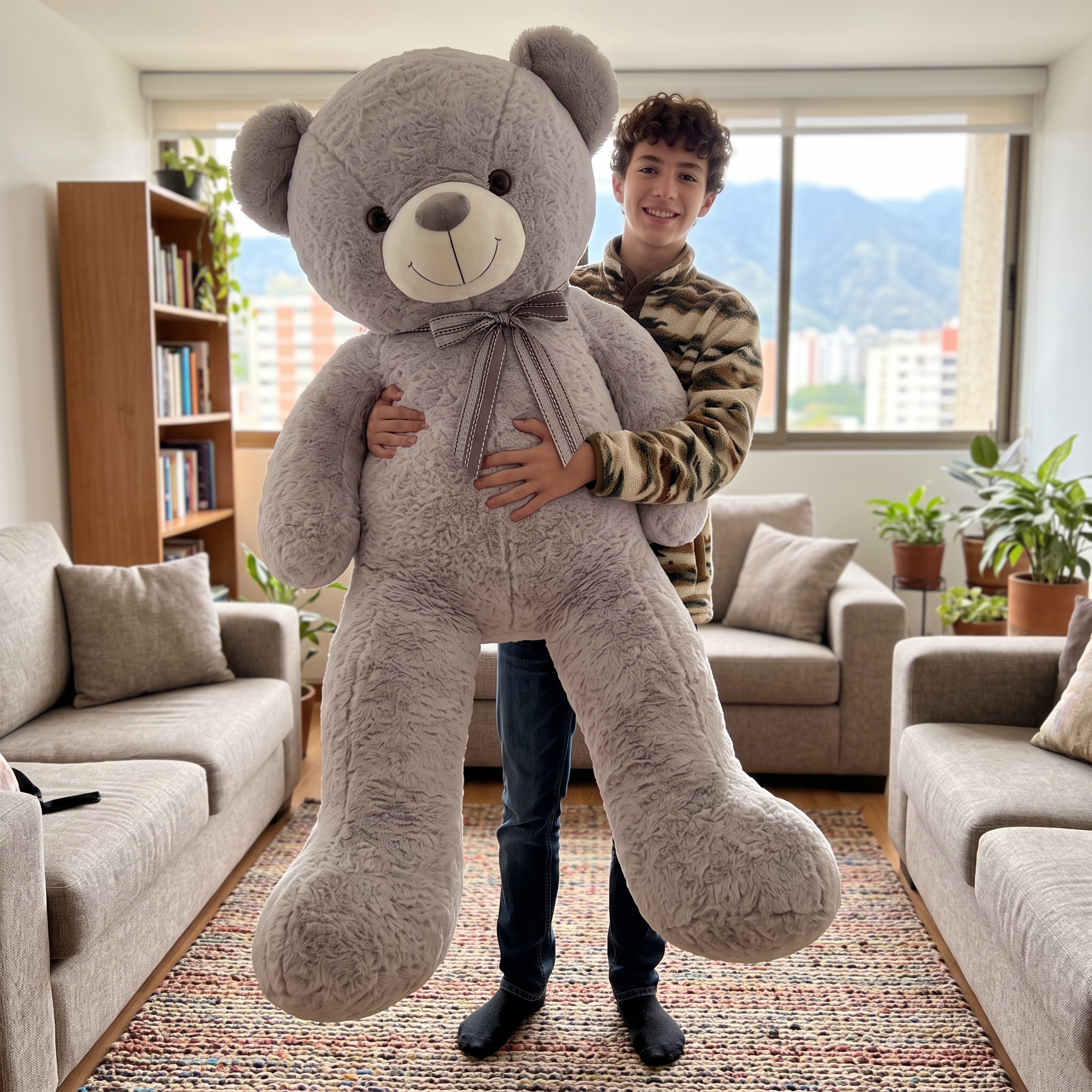 PELUCHE OSO 95cm #DX-52212/14/15 - Image 2