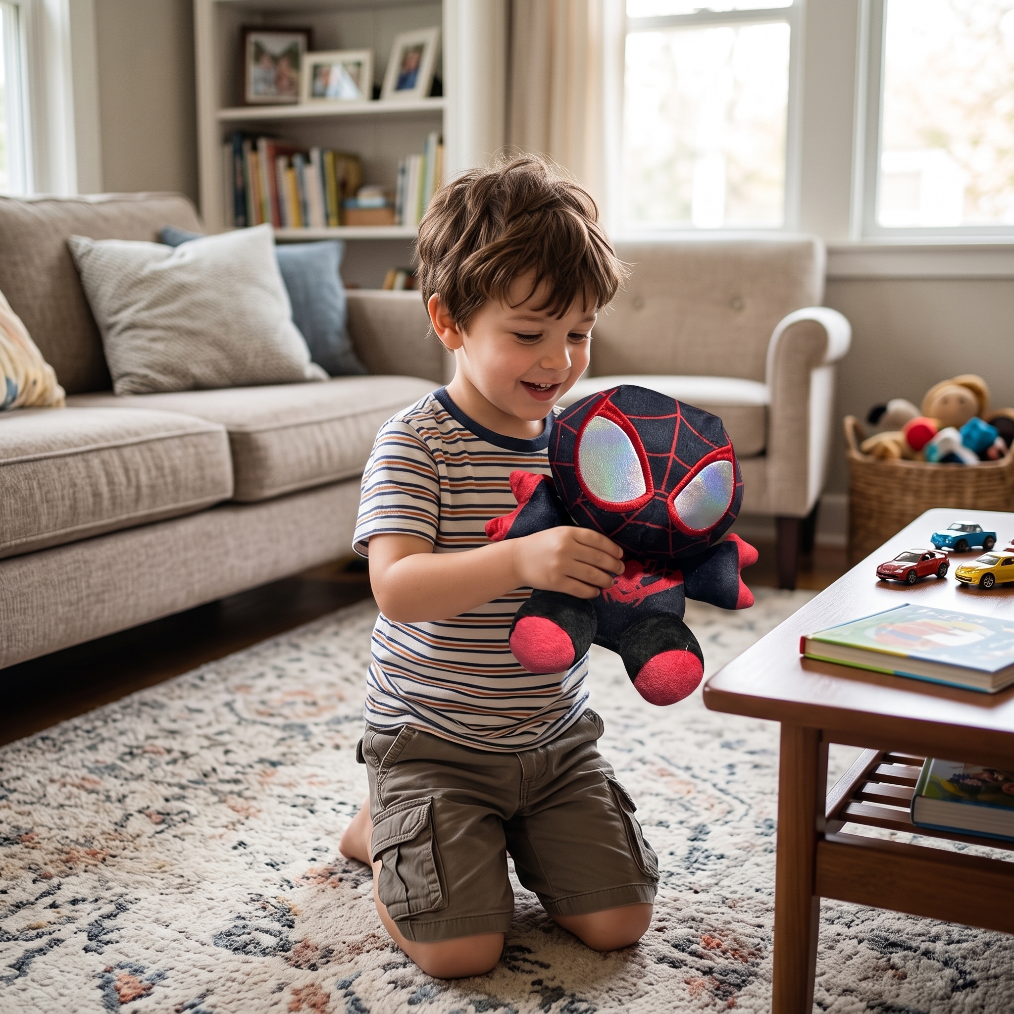 Peluche Spiderman Miles Morales 25cm PS1617-10 - Image 5