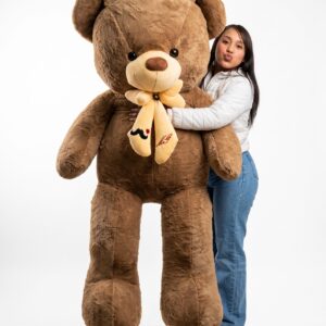 Peluches Oso c/corbata Marrón 160 cm #MAY255