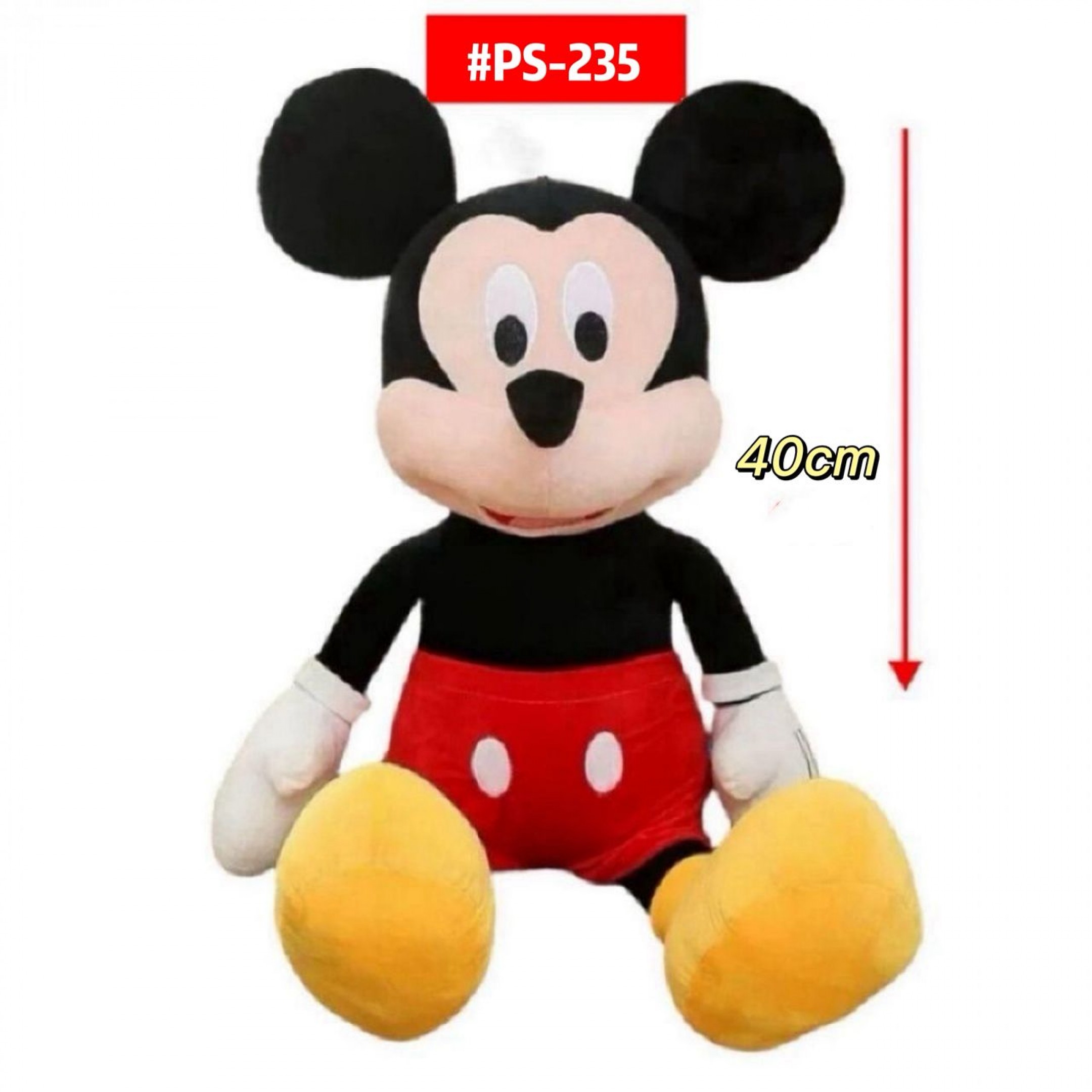 Peluche Mickey Mause 40cm PS235 - Image 14