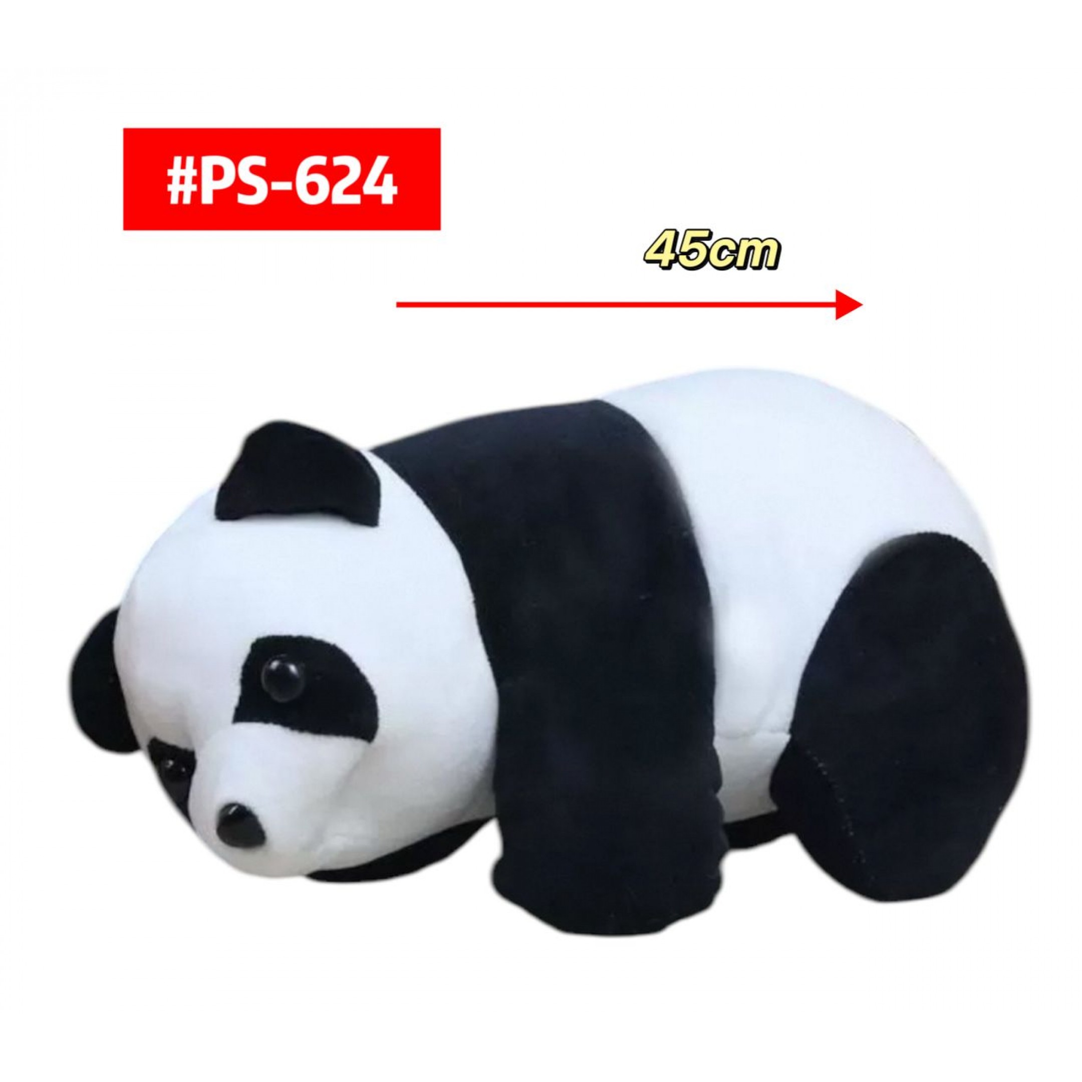 Peluche Panda Acostado 45cm PS624 - Image 2