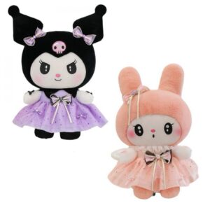 Peluche Melody y Kuromi 40cm PS690