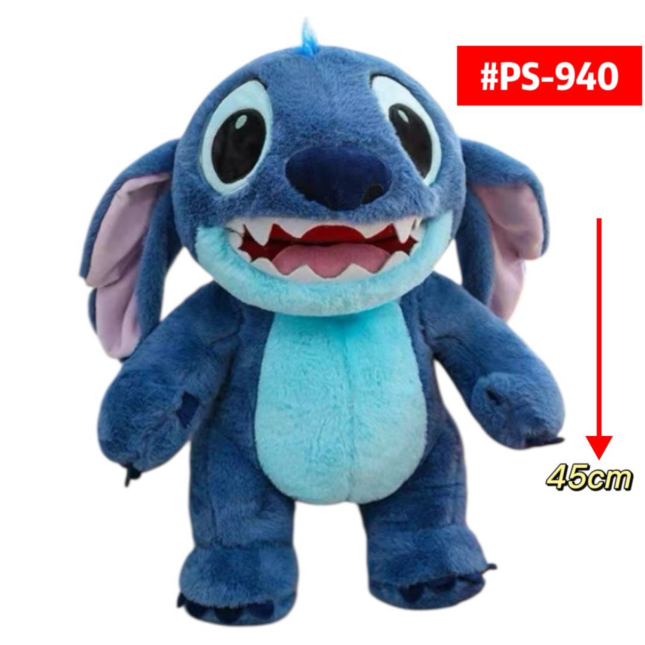 Peluche Stitch Grande 45cm PS940 - Image 3