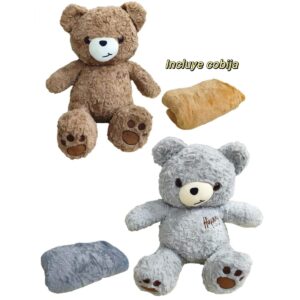 Peluche c/cobija Oso 50cm PS1208
