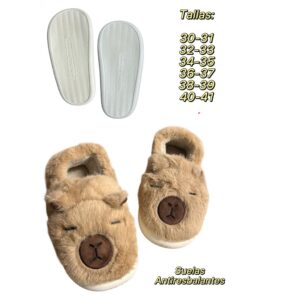 PANTUFLAS CAPYBARA #44206-1
