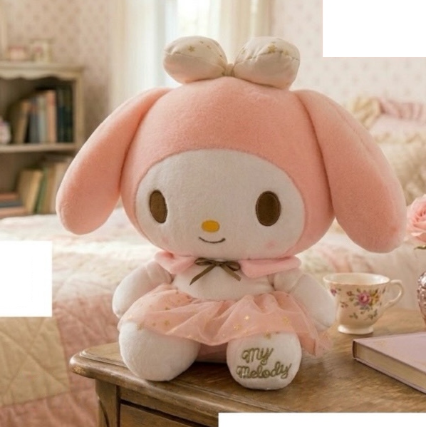 Peluche Melody Con Vestido 30cm PS687 - Image 2