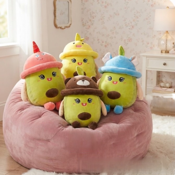 Peluche Aguacate Sombrero 45cm PS841 - Image 5