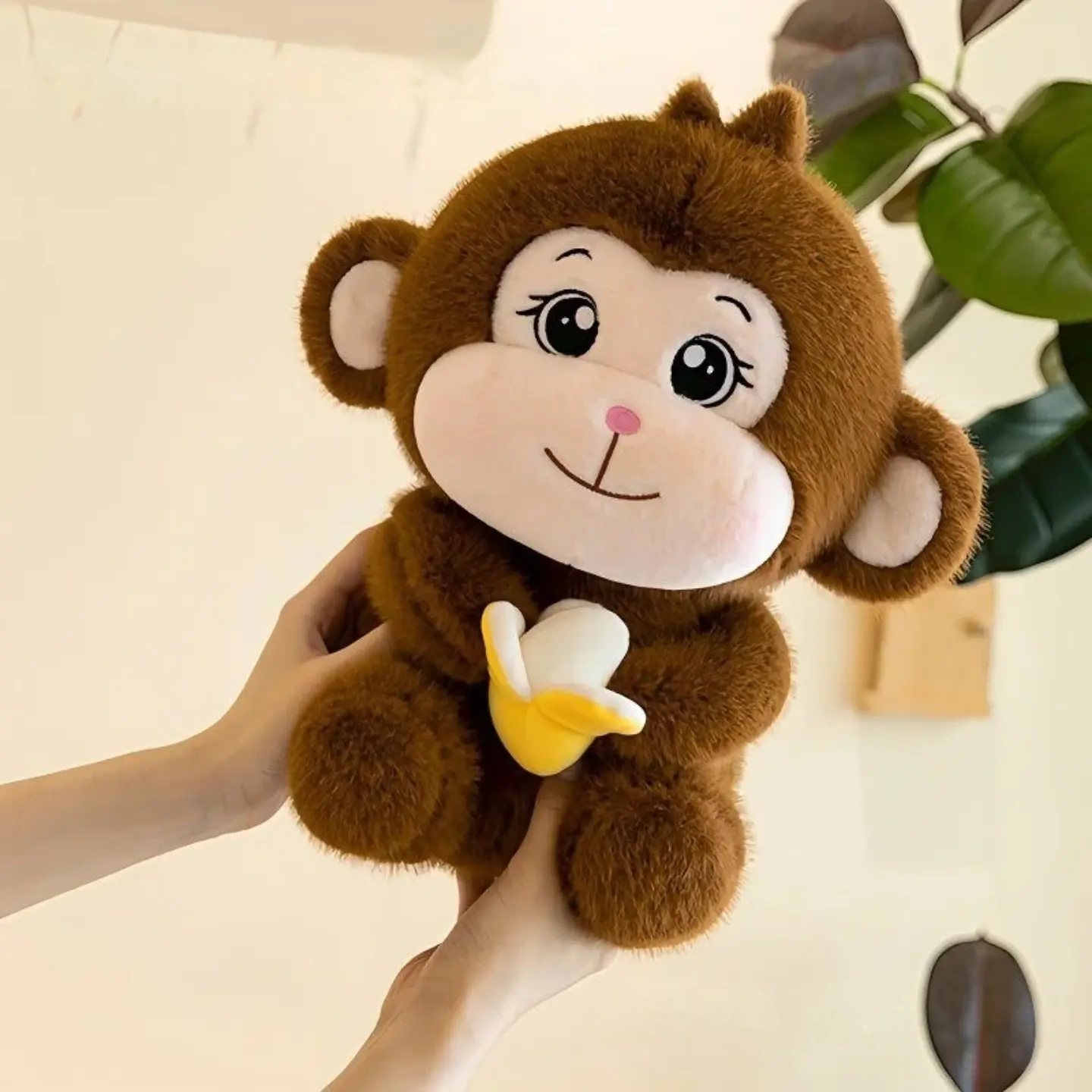 Peluche Monito Con Platano 45cm PS1141 - Image 3