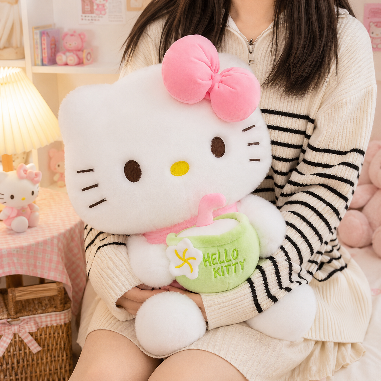 PELUCHE HELLO KITTY 30cm #PS-1240 - Image 4