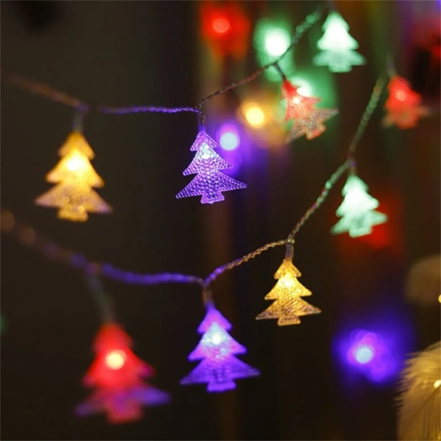LUCES DE NAVIDAD CON ADORNOS #YH-15 - Image 3