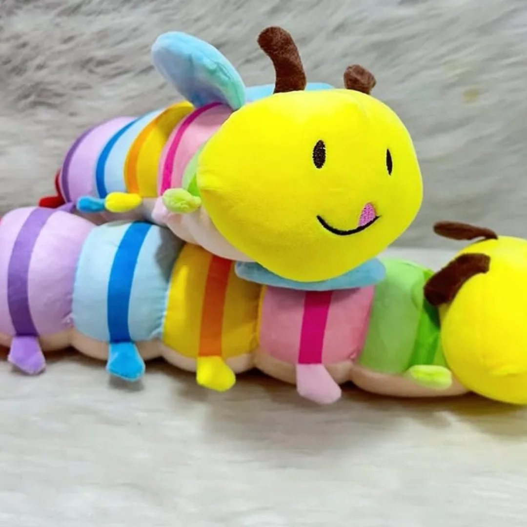 PELUCHE GUSANO MULTICOLOR 25cm #PS-1115 - Image 3