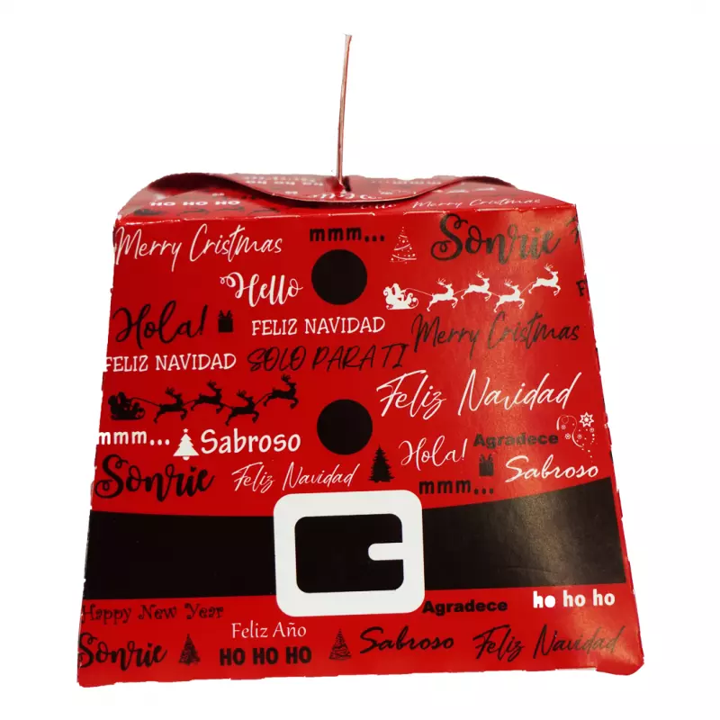 Cajas para Paneton Rojo x100 unid. - Image 3