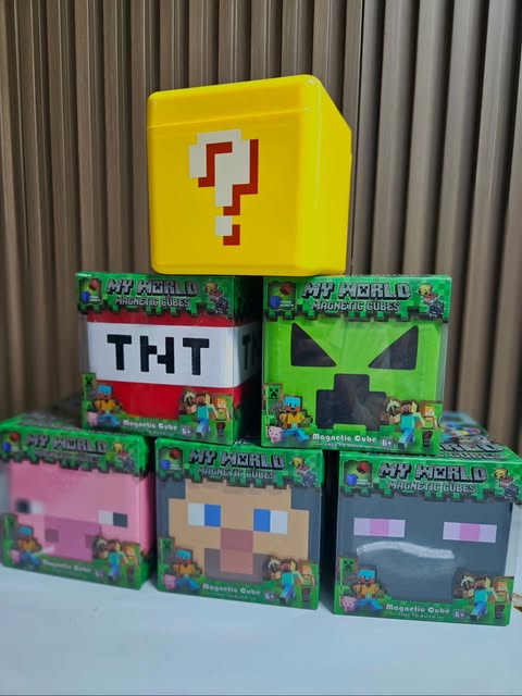 CAJA CON LEGOS MAGNETICOS MINECRAFT 150pcs #BZ96-150CYS - Image 5