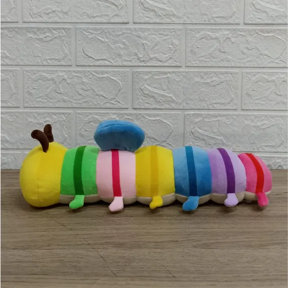 PELUCHE GUSANO MULTICOLOR 25cm #PS-1115 - Image 7