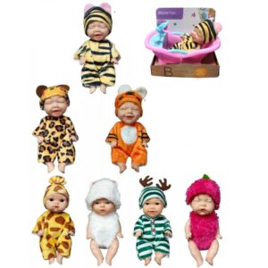 BEBÉ MUÑECA CON BAÑERA #LD50043-A