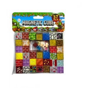 BOLSA CON LEGOS MAGNETICOS MINECRAFT 37pcs #BZ96-36C