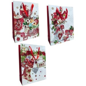 Bolsas de Regalo Lujo 40x30 Navidad
