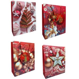 Bolsas de Regalo Lujo 32x26 Navidad