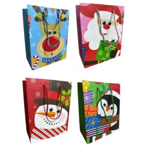 Bolsas Lujo 24×18 Navidad Regalo x12 unid