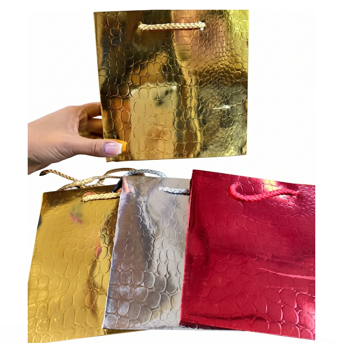 Bolsas Delux P (11x15) Relieve x12 unid.