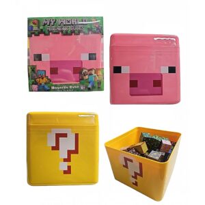 CAJA CON LEGOS MAGNETICOS MINECRAFT 100pcs #BZ96-100