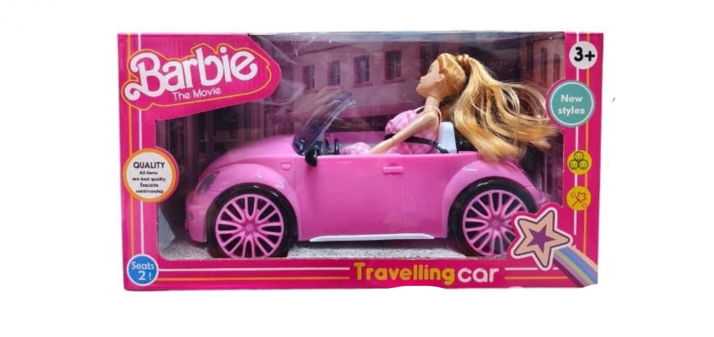 CARRO ROSADO BARBIE #BA4 - Image 8