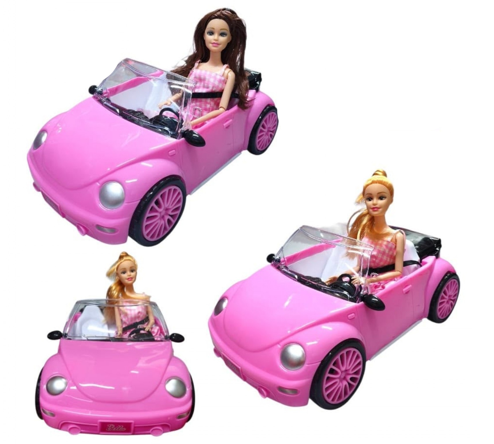 CARRO ROSADO BARBIE #BA4