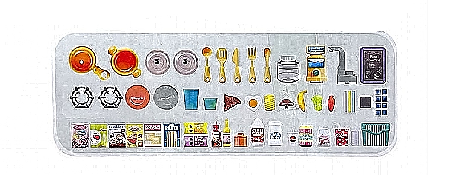 COCINA SPRAY KITCHEN 50pcs #L666-104A - Image 2