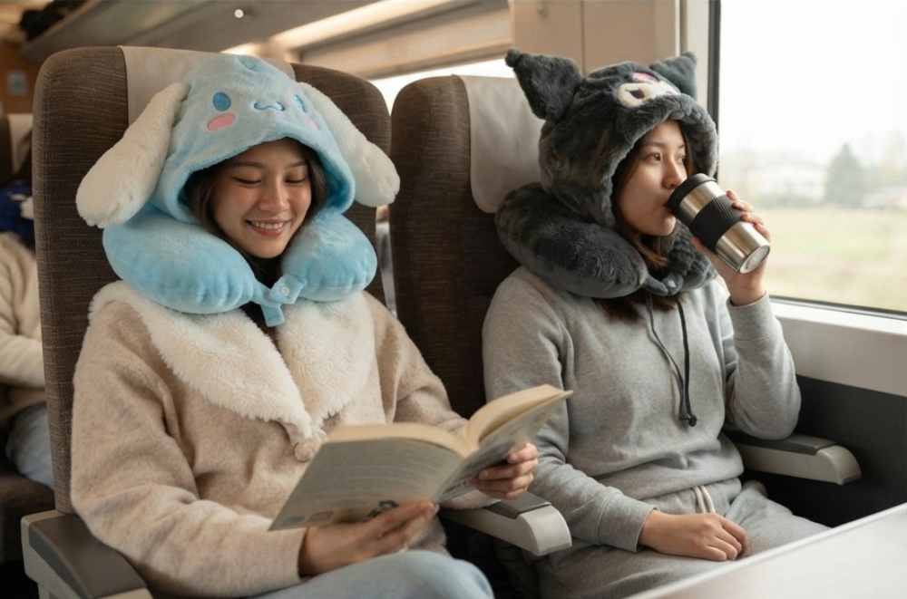 Cojin Cuellero c/gorro Sanrio - Image 5