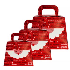 Cajas para Paneton Rojo x100 unid.