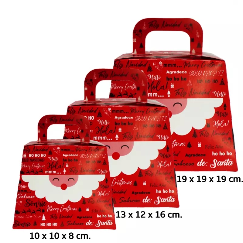 Cajas para Paneton Rojo x100 unid. - Image 2