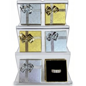 Estuches 5×5 Dor/Pla Lazo M. x12unid