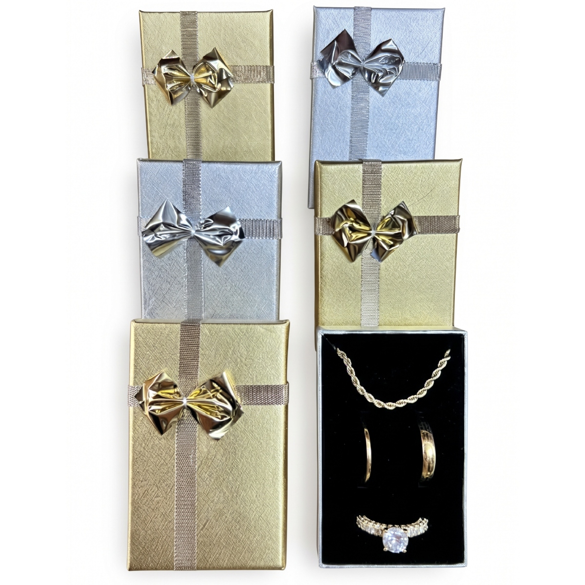 Estuches 5x8 Lazo Metal x12unid.