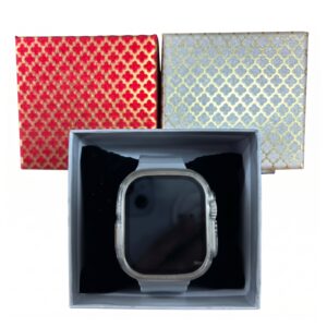Estuche 9X9cm Reloj Rombos x12 unid.
