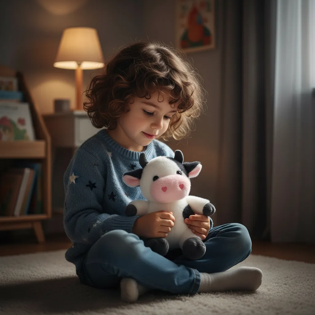 PELUCHE VACA 25cm #PS-1219 - Image 8