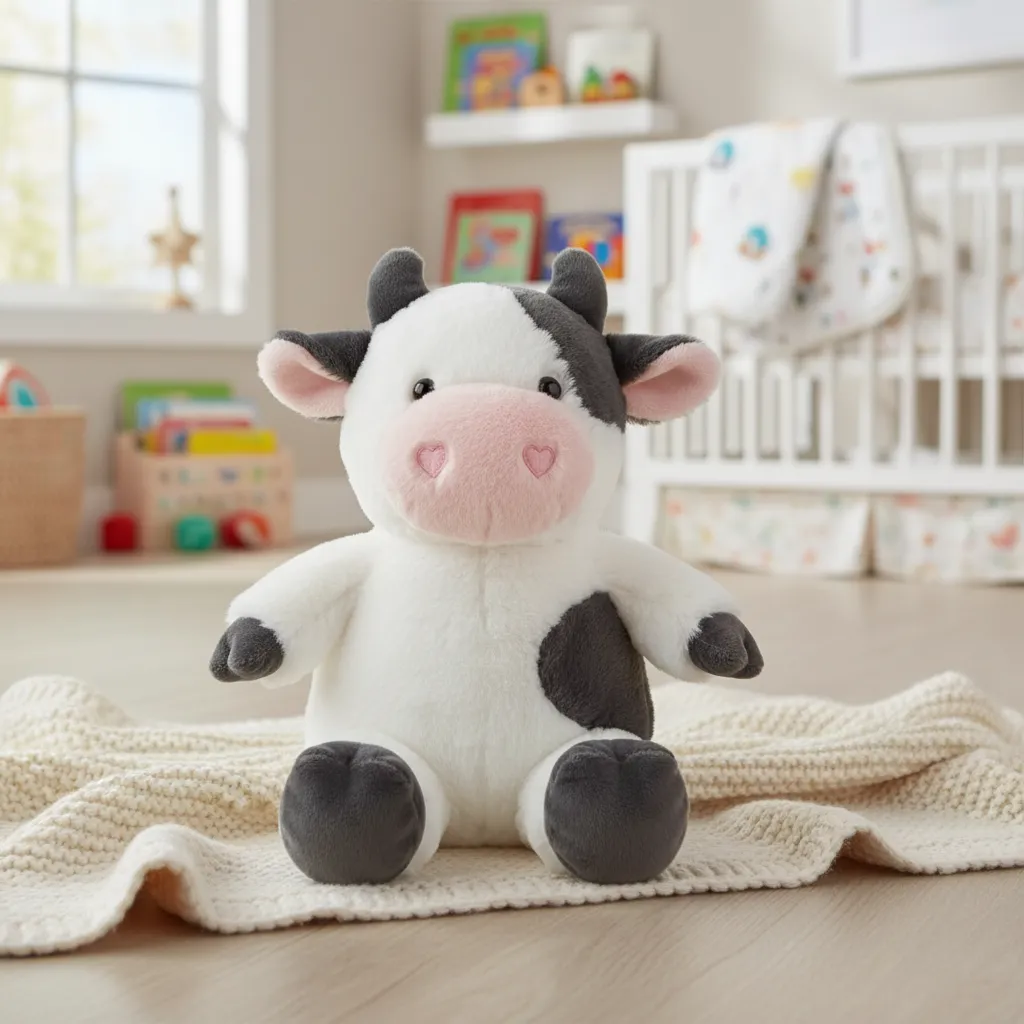 PELUCHE VACA 25cm #PS-1219 - Image 3