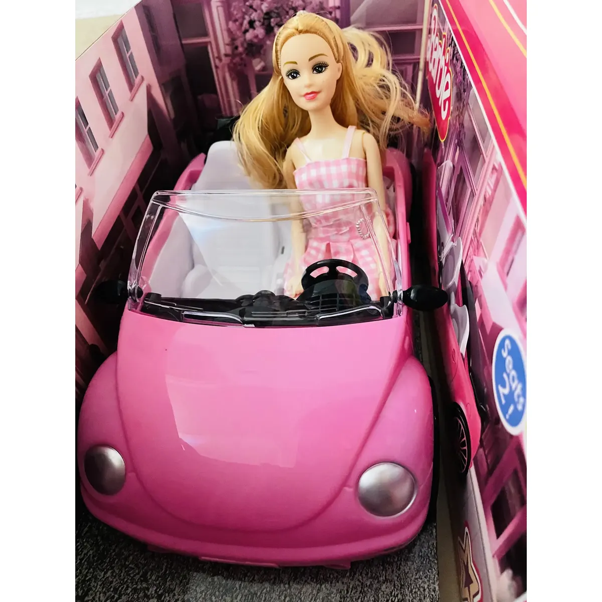 CARRO ROSADO BARBIE #BA4 - Image 3