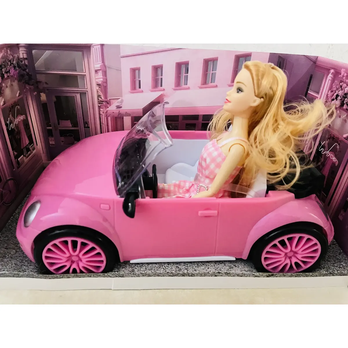 CARRO ROSADO BARBIE #BA4 - Image 2