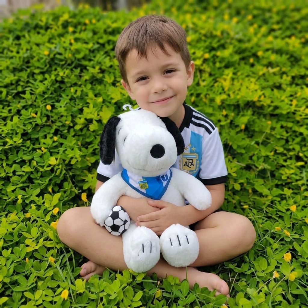 PELUCHE SNOOPY FUTBOL 30cm #PS-1076 - Image 7