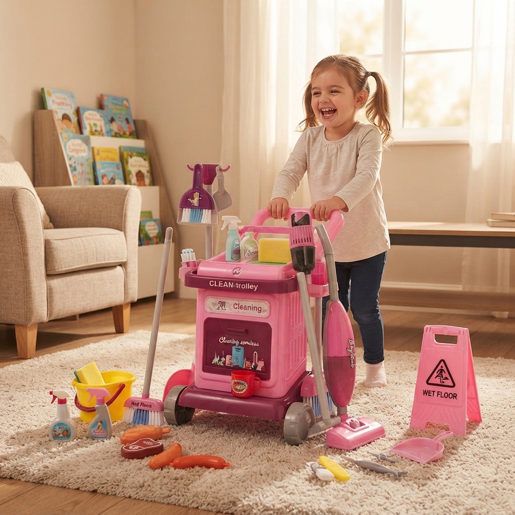 Juego De Limpieza Para Niños +40 Accesorios - Image 8