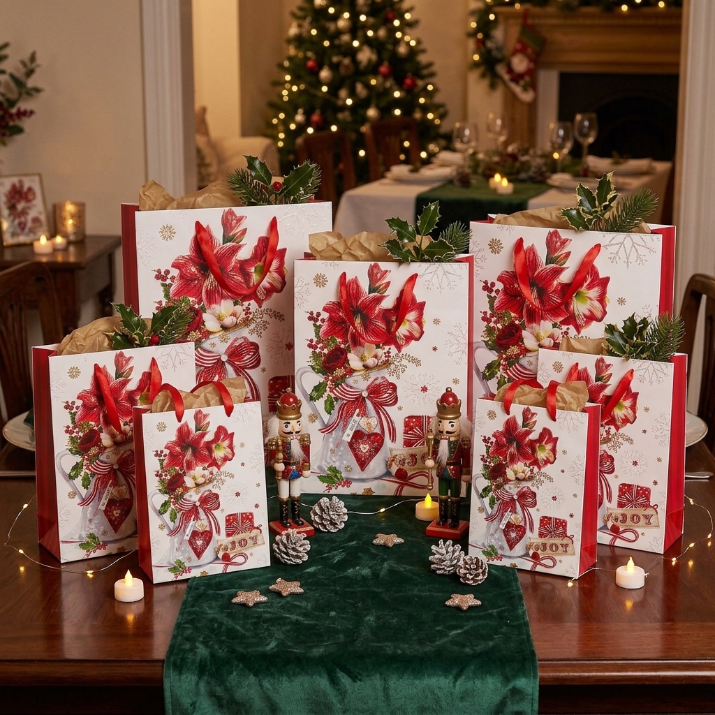 Bolsas de Regalo Lujo 40x30 Navidad - Image 3