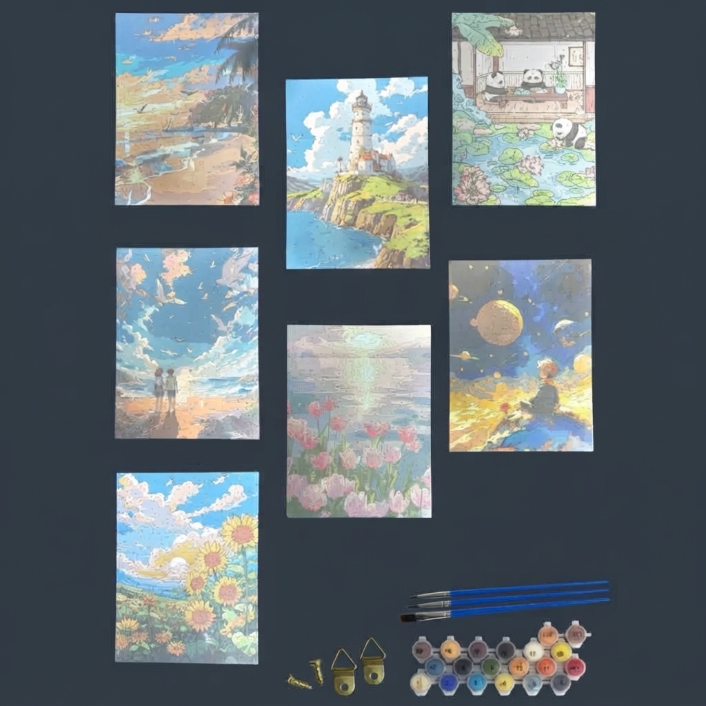 PINTURA DE ARTE 30x40cm 093-109 #OMT093
