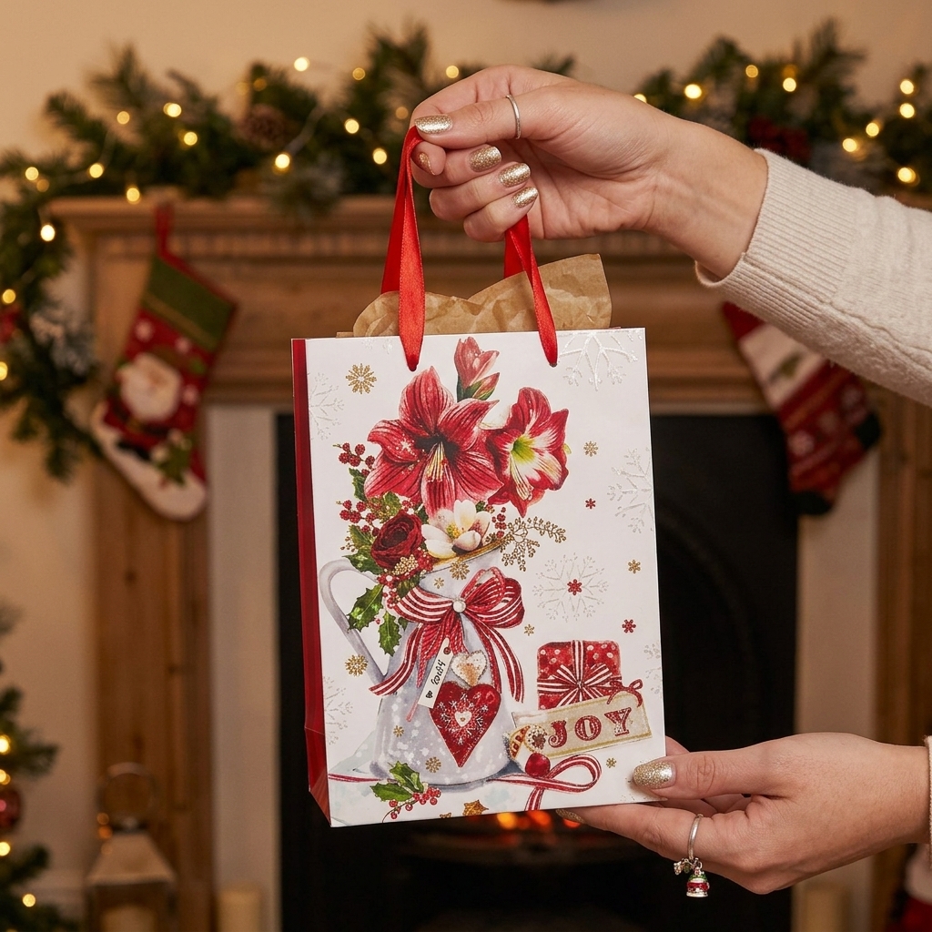 Bolsas de Regalo Lujo 40x30 Navidad - Image 2