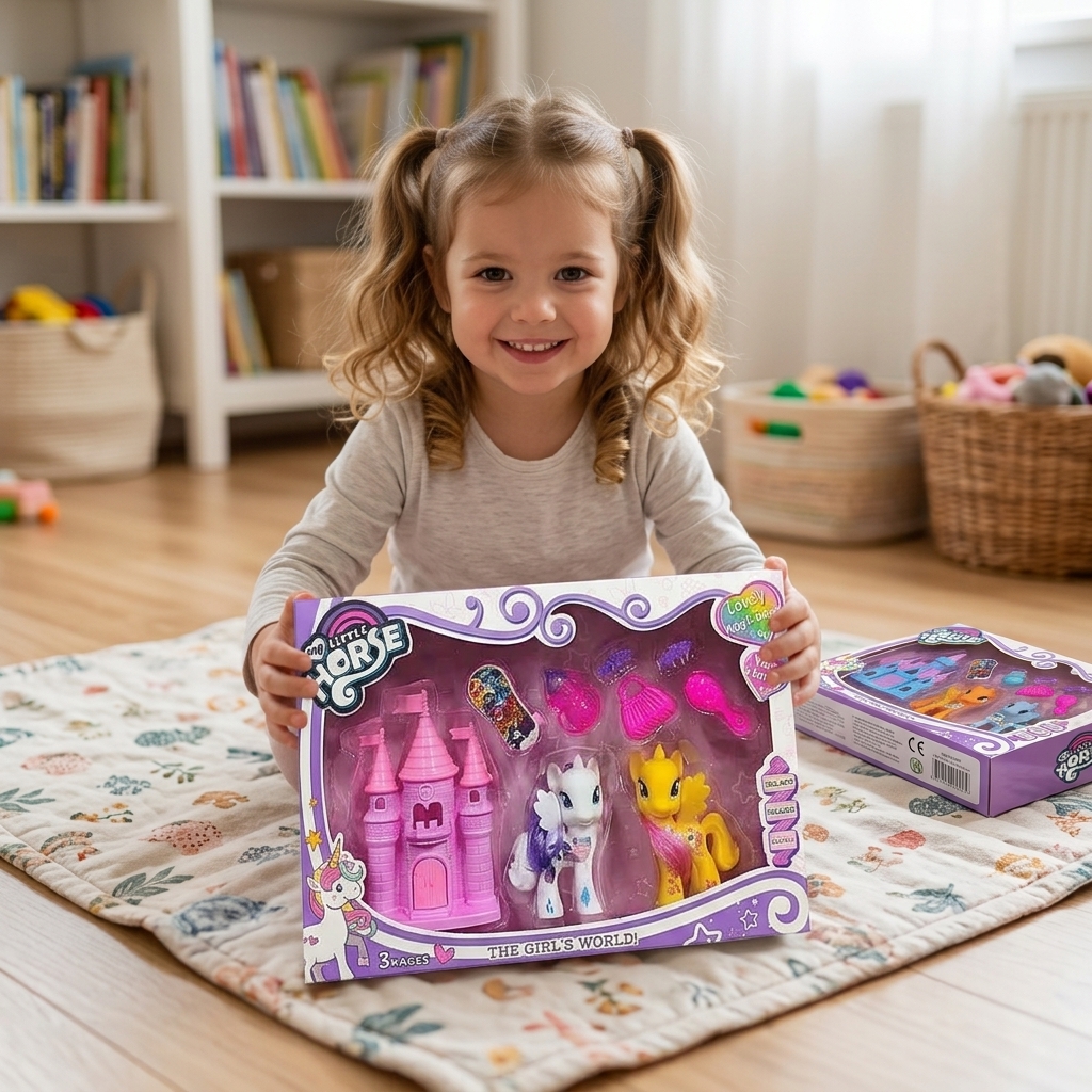 CASTILLO MY LITTLE PONY 9pcs #KL1600-4 - Image 3