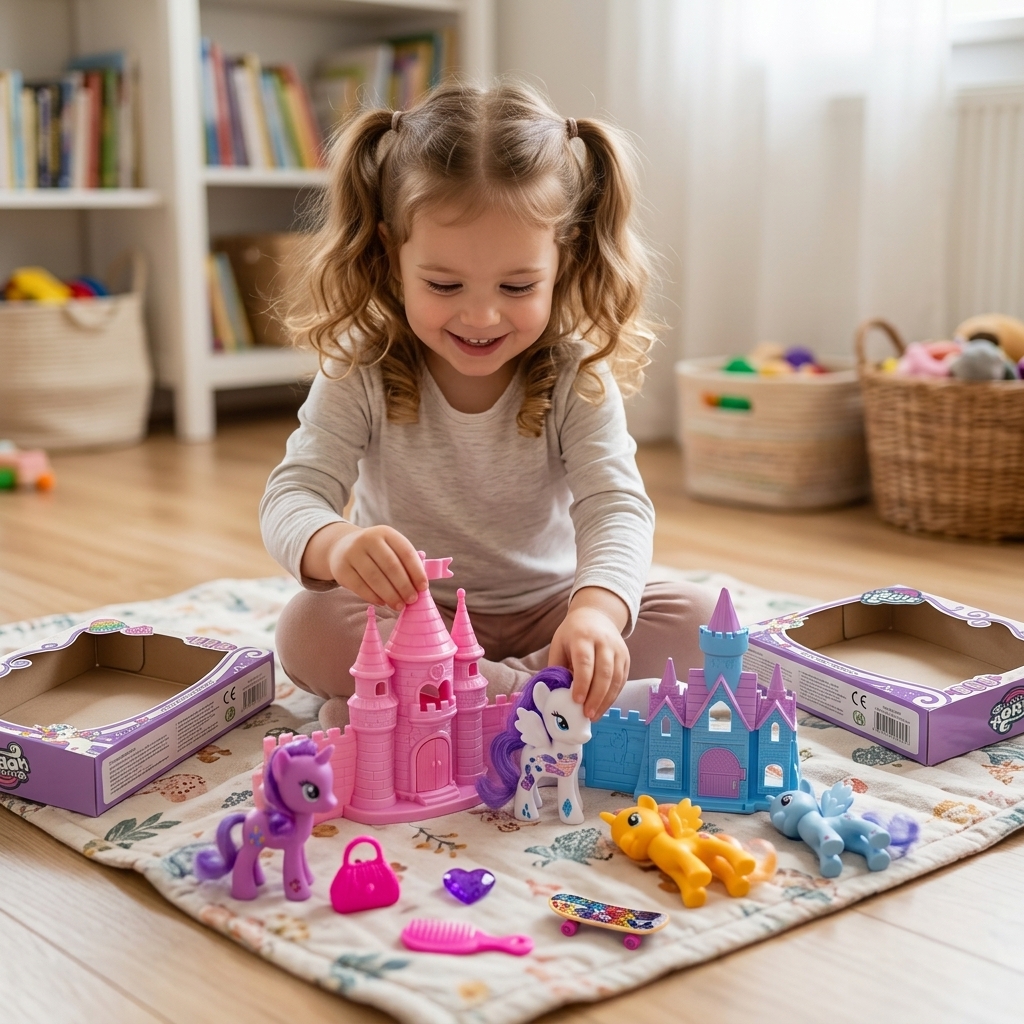 CASTILLO MY LITTLE PONY 9pcs #KL1600-4 - Image 2