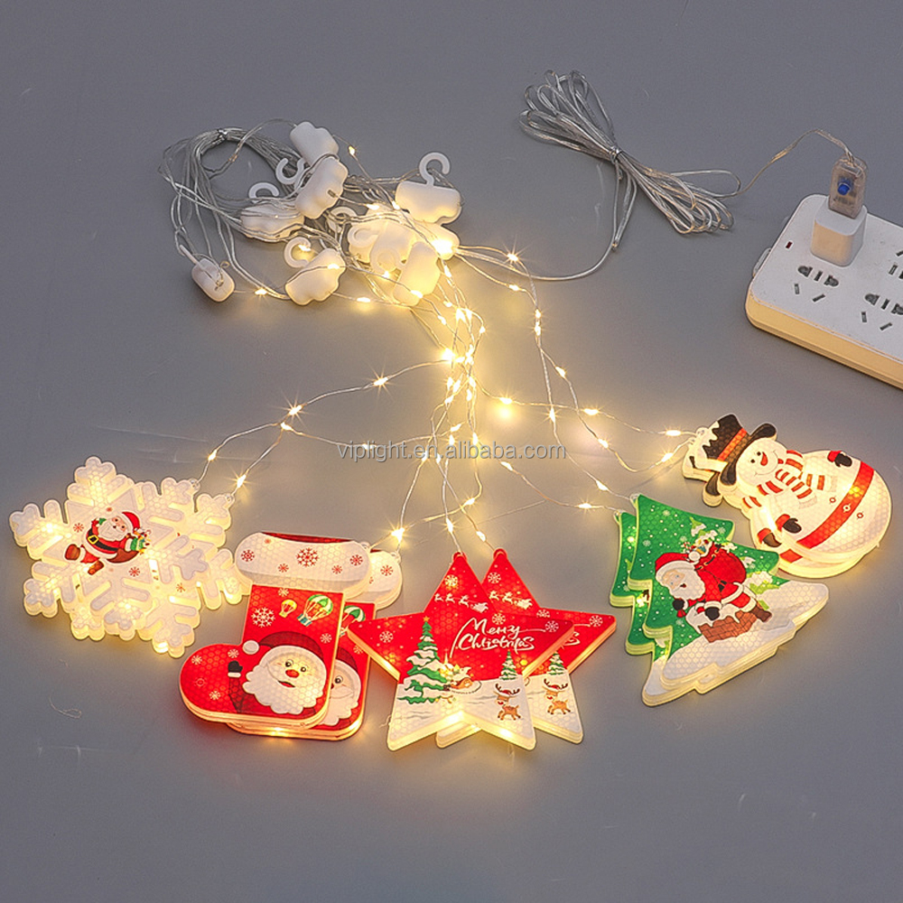 LUCES DE NAVIDAD CON ADORNOS #YH-21 - Image 4