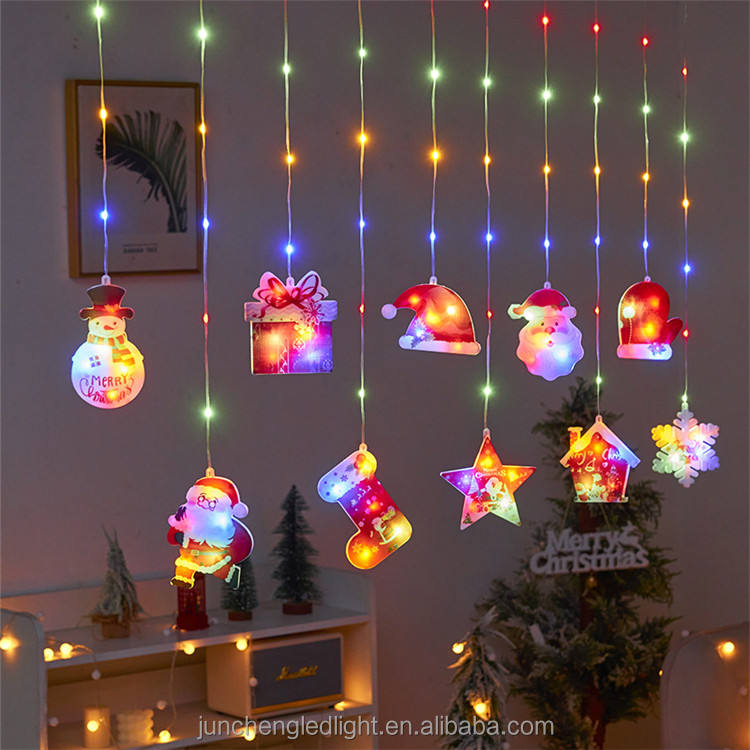 LUCES DE NAVIDAD CON ADORNOS #YH-21 - Image 6