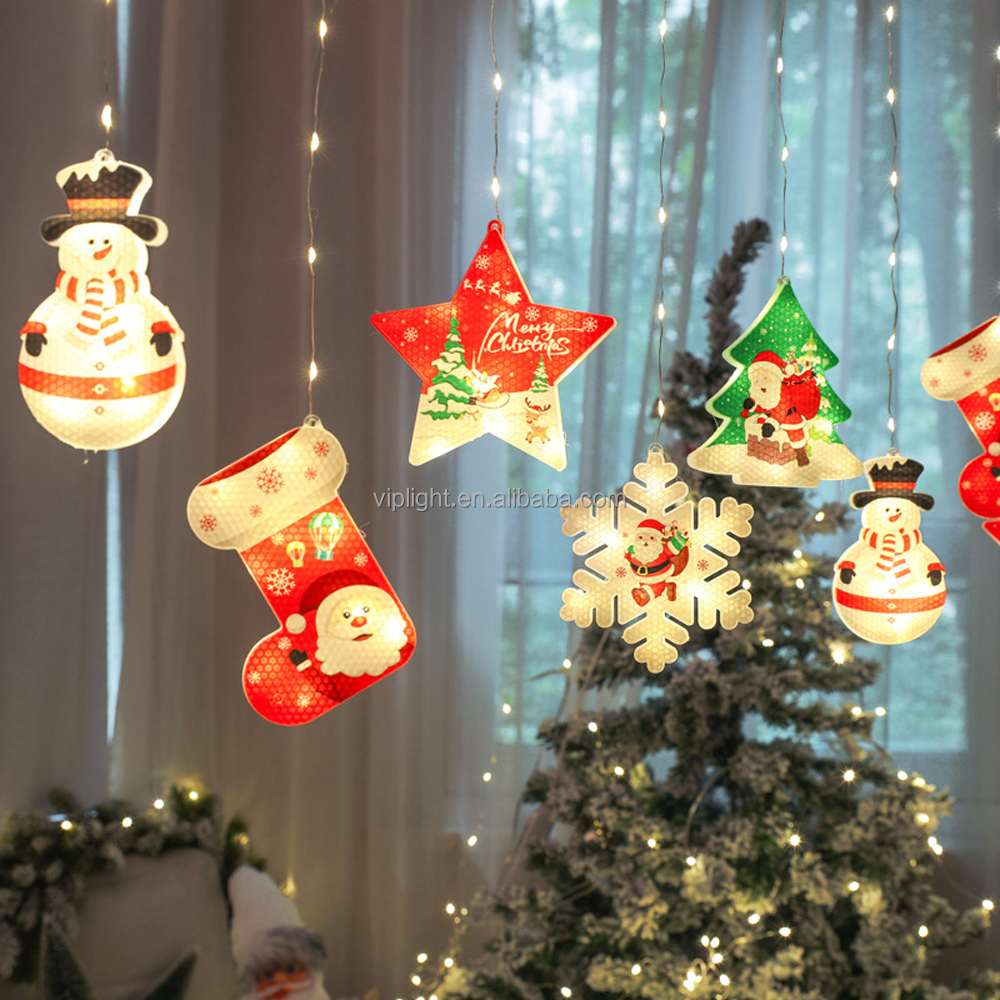 LUCES DE NAVIDAD CON ADORNOS #YH-21 - Image 3