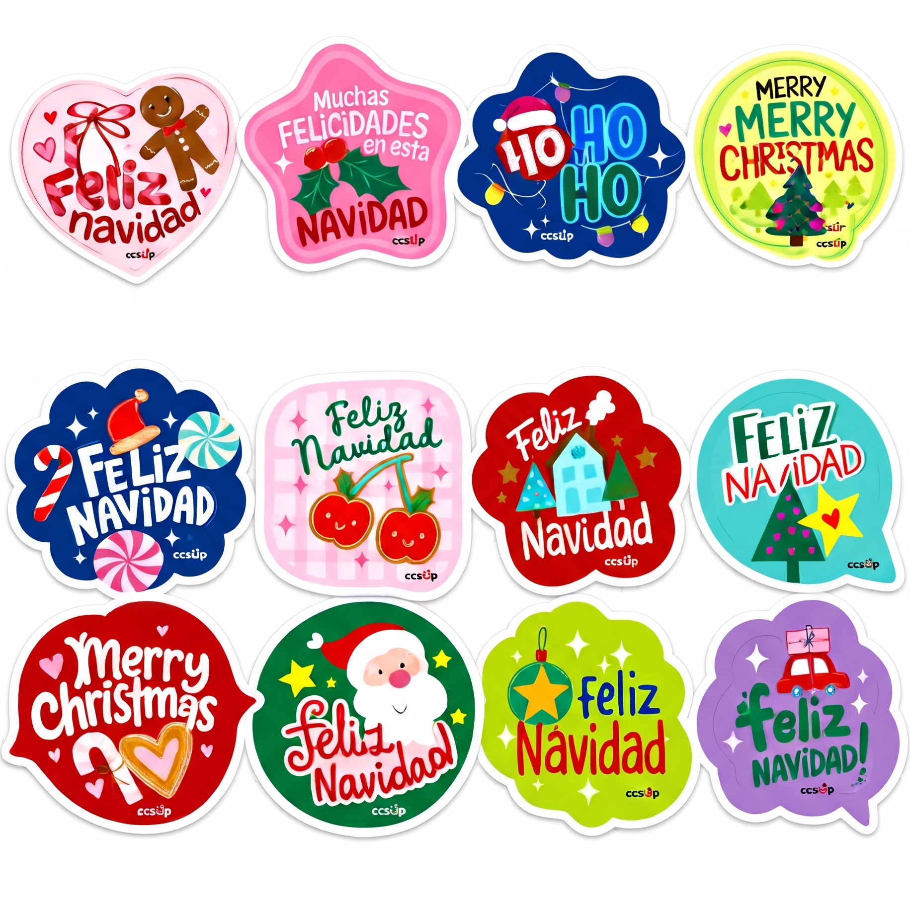 Habladores de Navidad x36 unid.