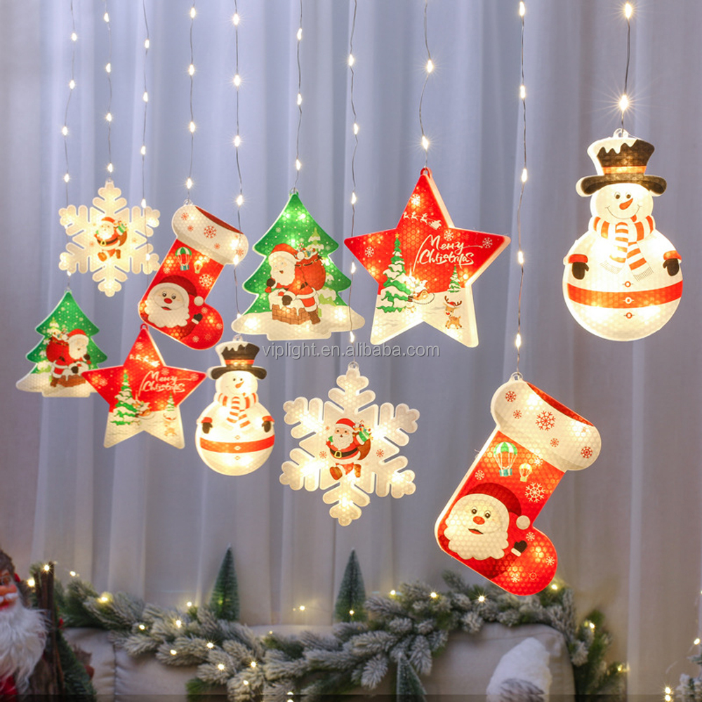LUCES DE NAVIDAD CON ADORNOS #YH-21 - Image 5